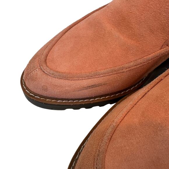 SUSINA Women's Sz: 6 M Peach Suede Kaira-Lea Slip-On Casual Loafers Flats Shoes - Picture 8 of 15